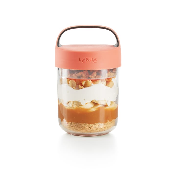 Lékué To Go container 0.4 L, Coral Lékué