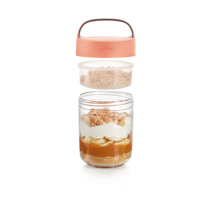 Lékué To Go container 0.4 L, Coral Lékué