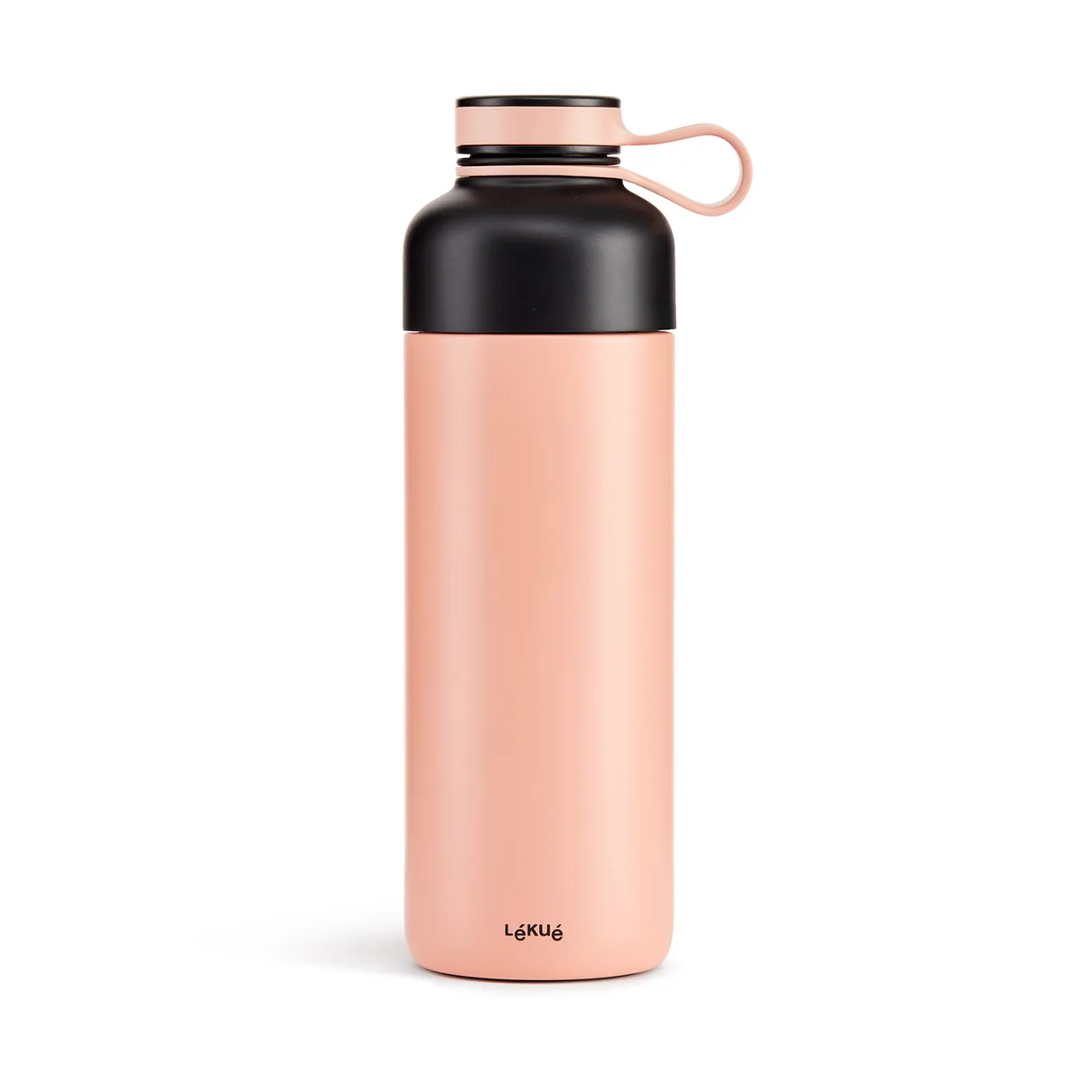 Lékué To Go insulated bottle 0.5 L Coral | Scandinavian Design | Water bottles | Pink