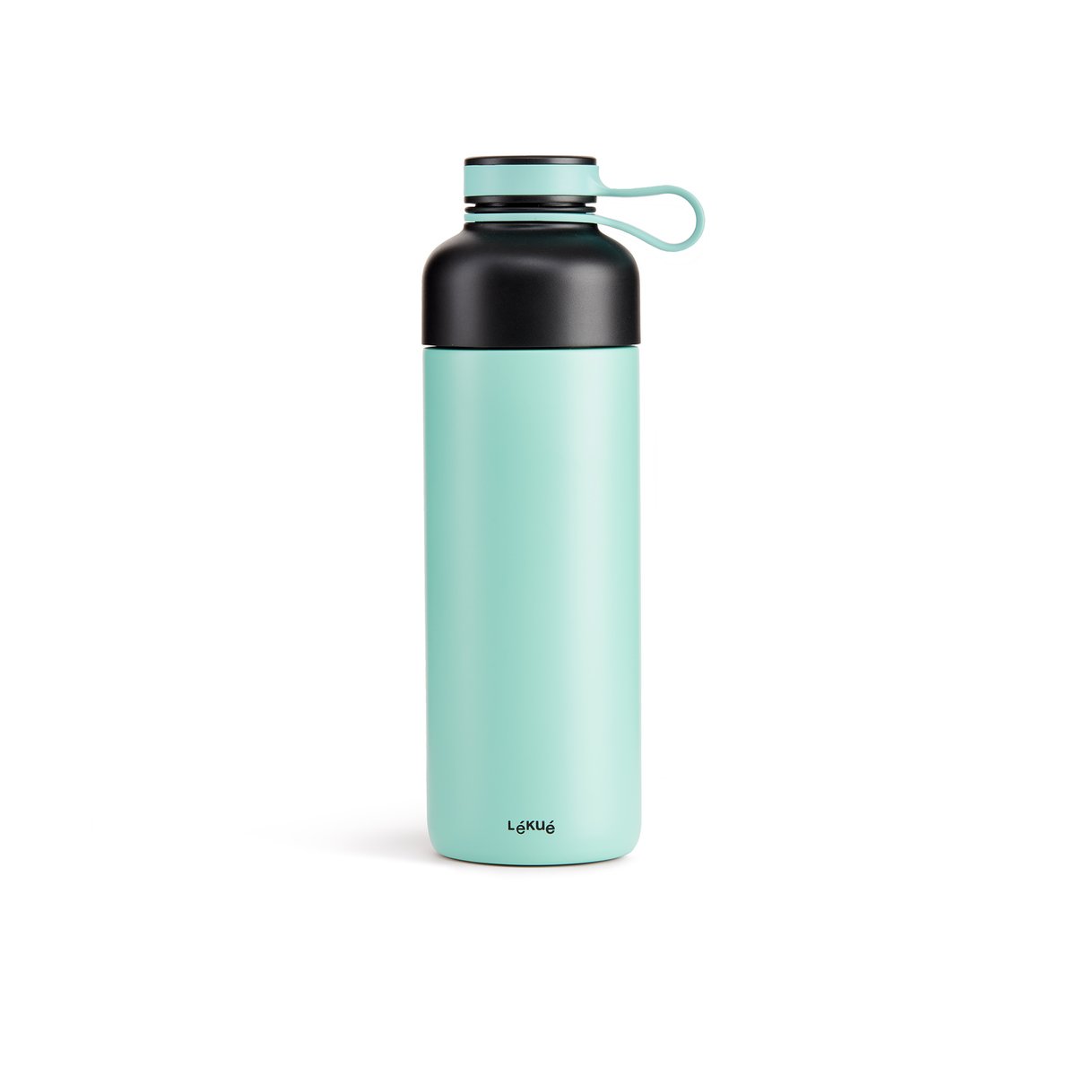 Lékué Lékué To Go insulated bottle 0.5 L Turquoise | Scandinavian Design | Water bottles | Blue