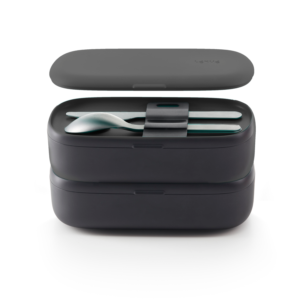 Lékué To Go lunchbox limited edition 1 L Black | Scandinavian Design | Lunch boxes & food containers | Black