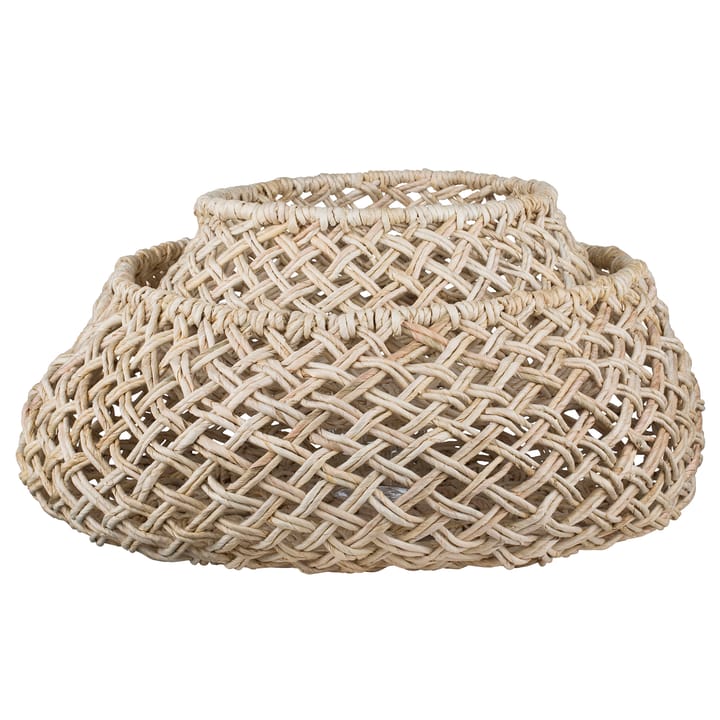 Abiola storage basket 2 pieces - Natur - Lene Bjerre