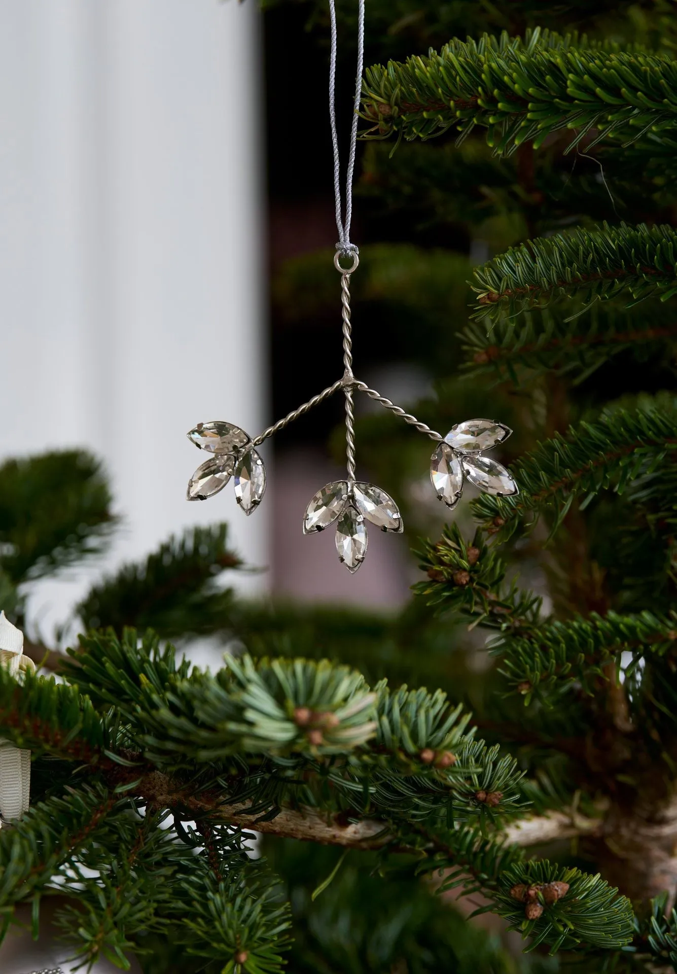 Ada ornament hanging decoration, Silver-coloured, 5x4x10 cm Lene Bjerre