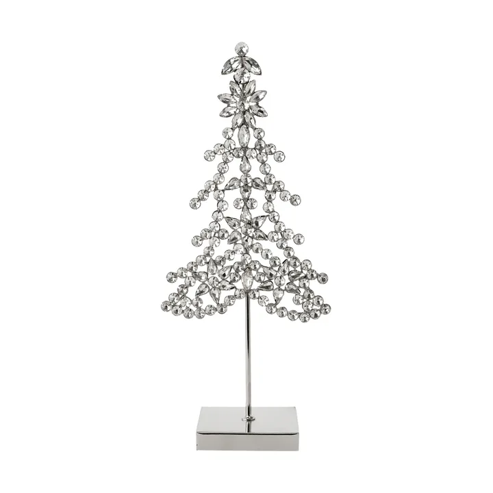 Ada tree decorative detail - Silver-coloured, 14x8x32 cm - Lene Bjerre