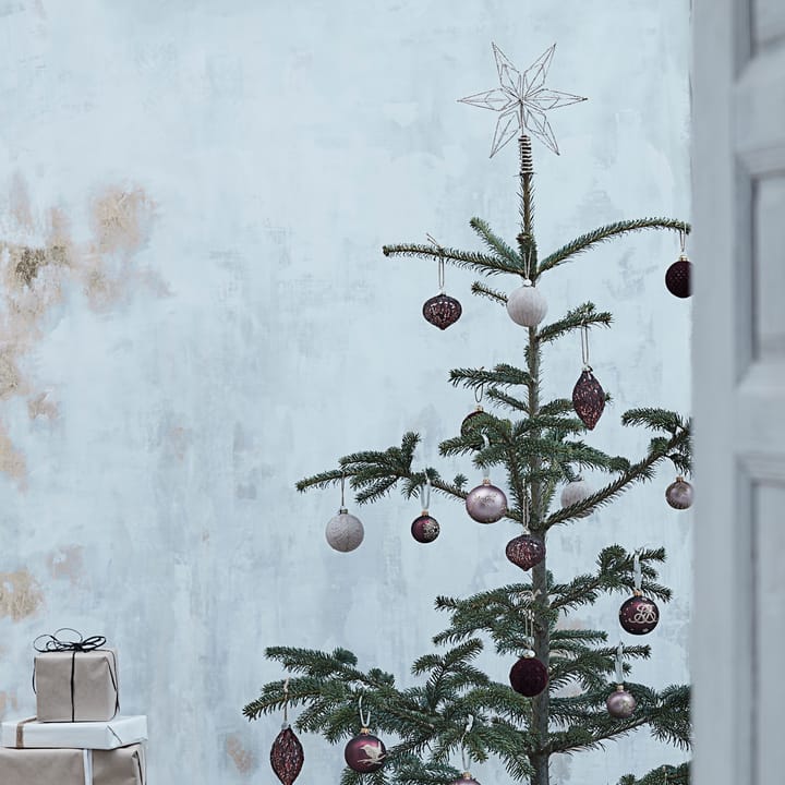 Alivinne Christmas tree star - Silver - Lene Bjerre