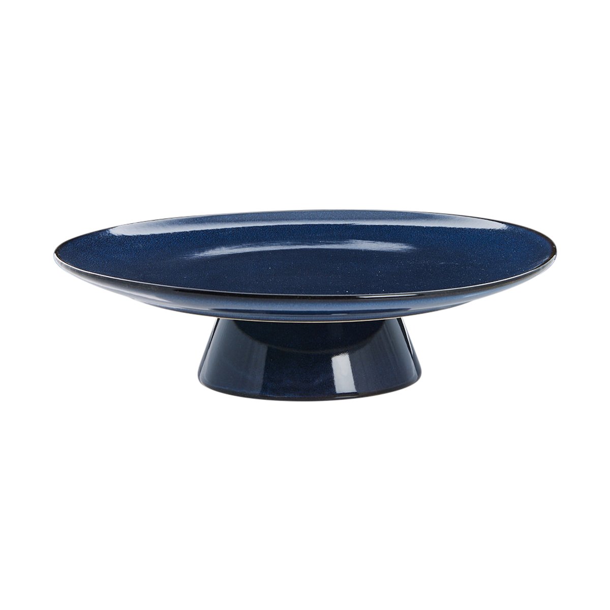 Lene Bjerre Amera cake platter o32.5 cm Blue | Scandinavian Design | Cake stands | Blue