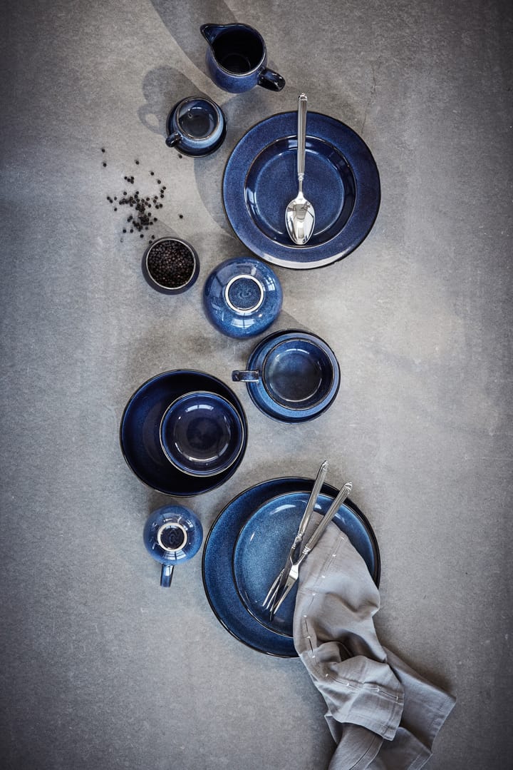 Amera cup and saucer - Blue - Lene Bjerre