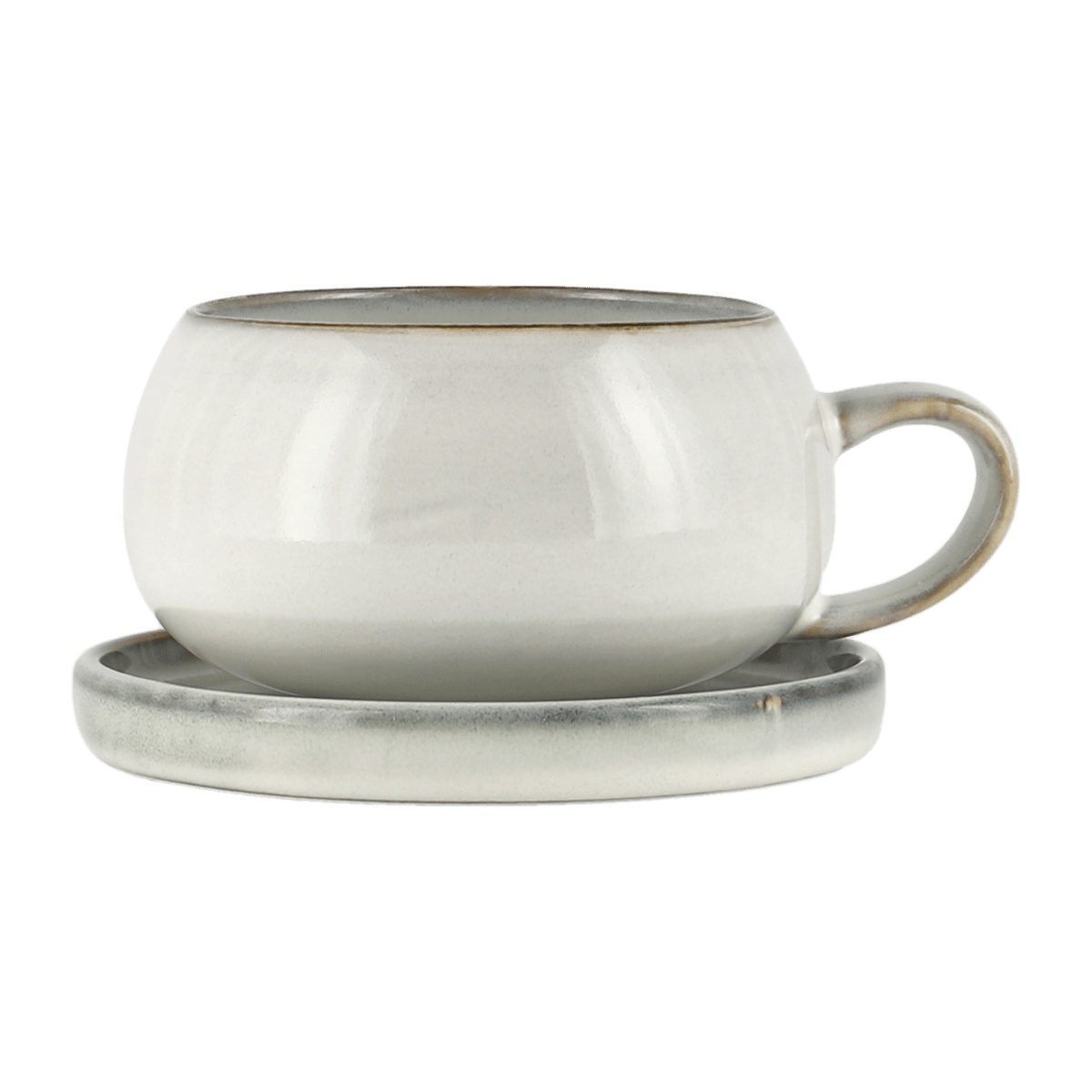 Lene Bjerre Amera cup and saucer white sands | Scandinavian Design | Coffee cups | White