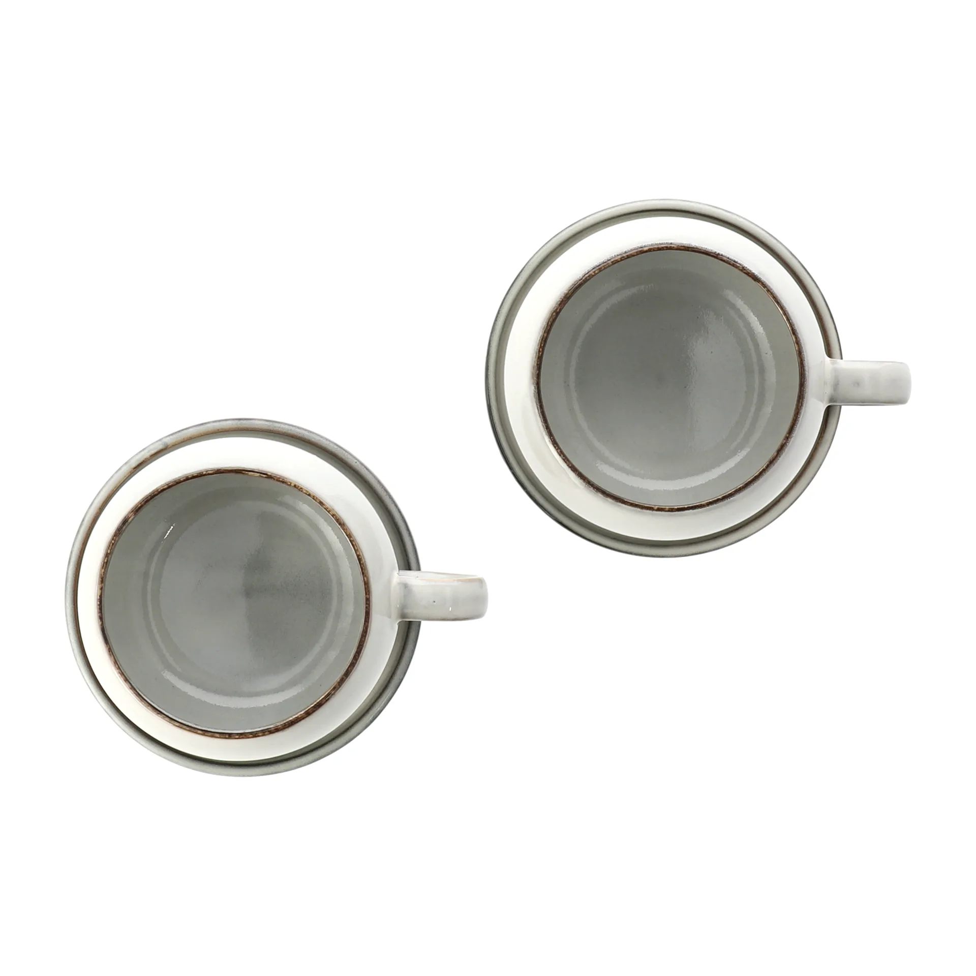 Amera cup and saucer, white sands Lene Bjerre