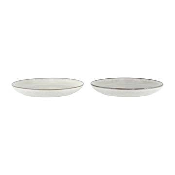 Amera plate white sands - Ø20.5 cm - Lene Bjerre