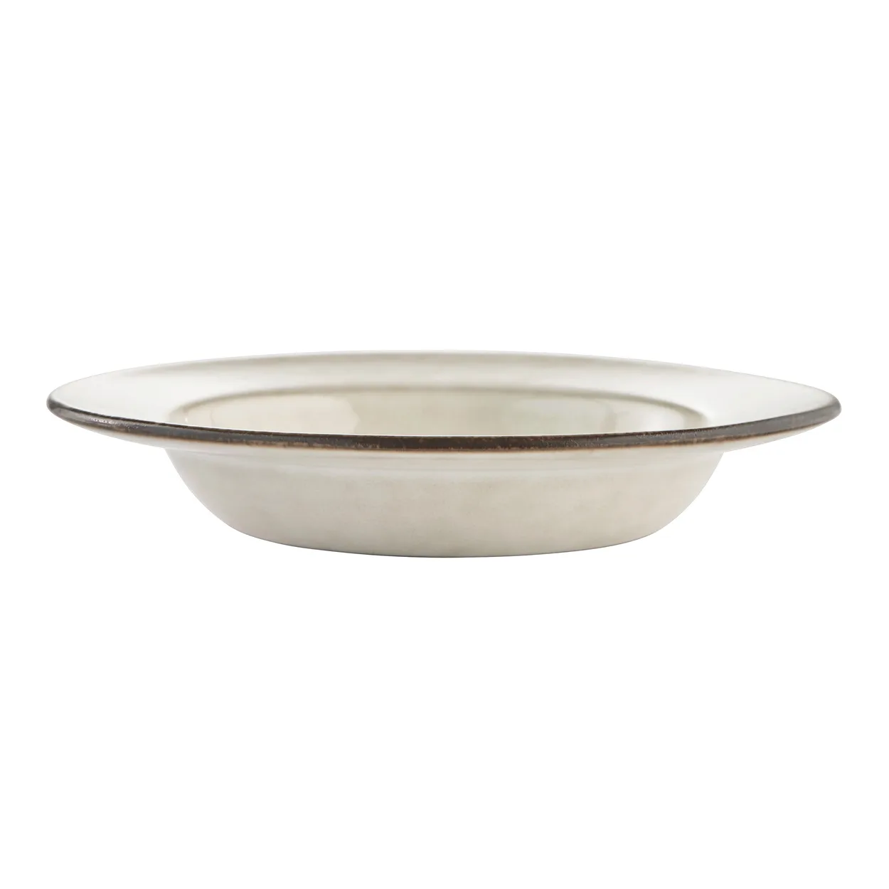 Lene Bjerre Amera soup bowl 23 cm White sands | Scandinavian Design | Deep plates | White