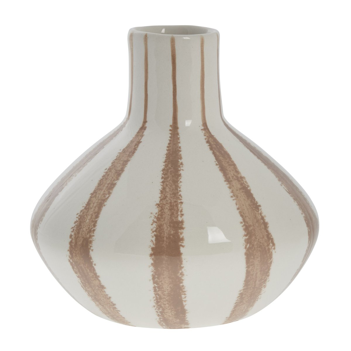 Lene Bjerre Anivia vase 17 cm Golden brown | Scandinavian Design | Vases | Brown