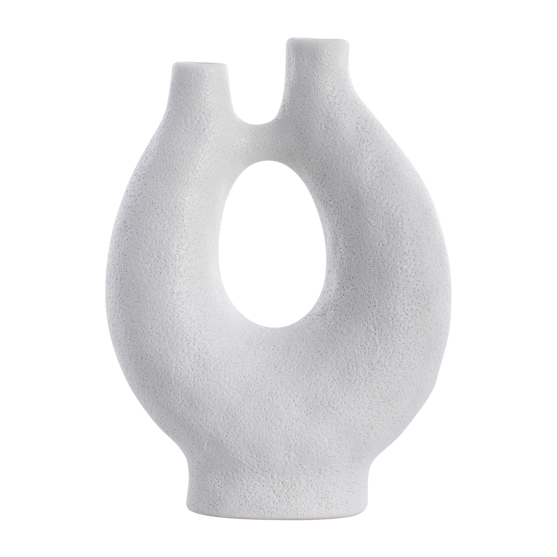 Ayla vase 30 cm, White Lene Bjerre