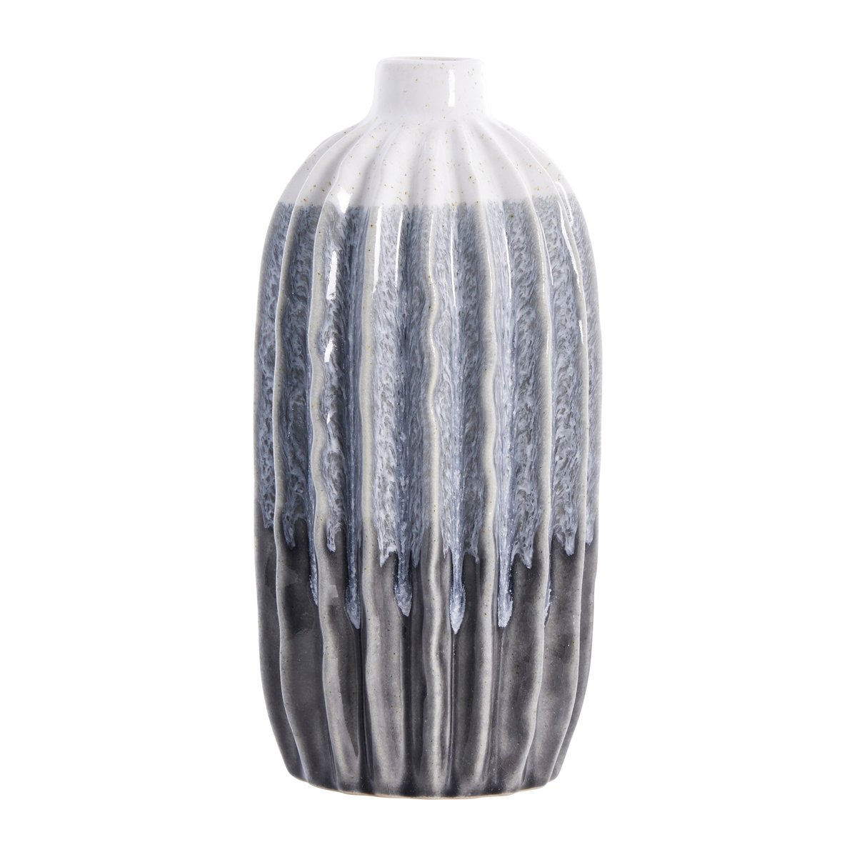 Lene Bjerre Aysia vase 13.5 cm White-blue | Scandinavian Design | Vases | White