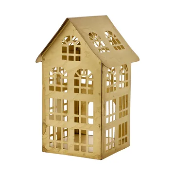 Bolille tealight holder - Gold-coloured, 12x10xH20 cm - Lene Bjerre