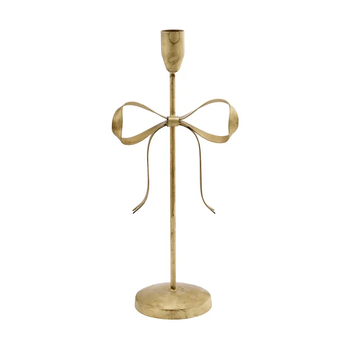 Bovinne candleholder - Gold-coloured, 9x15x32.5 cm - Lene Bjerre