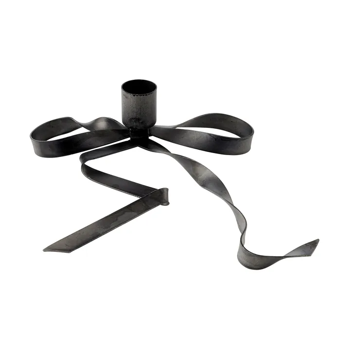 Bovinne candleholder - Grey, 15x15x4.5 cm - Lene Bjerre