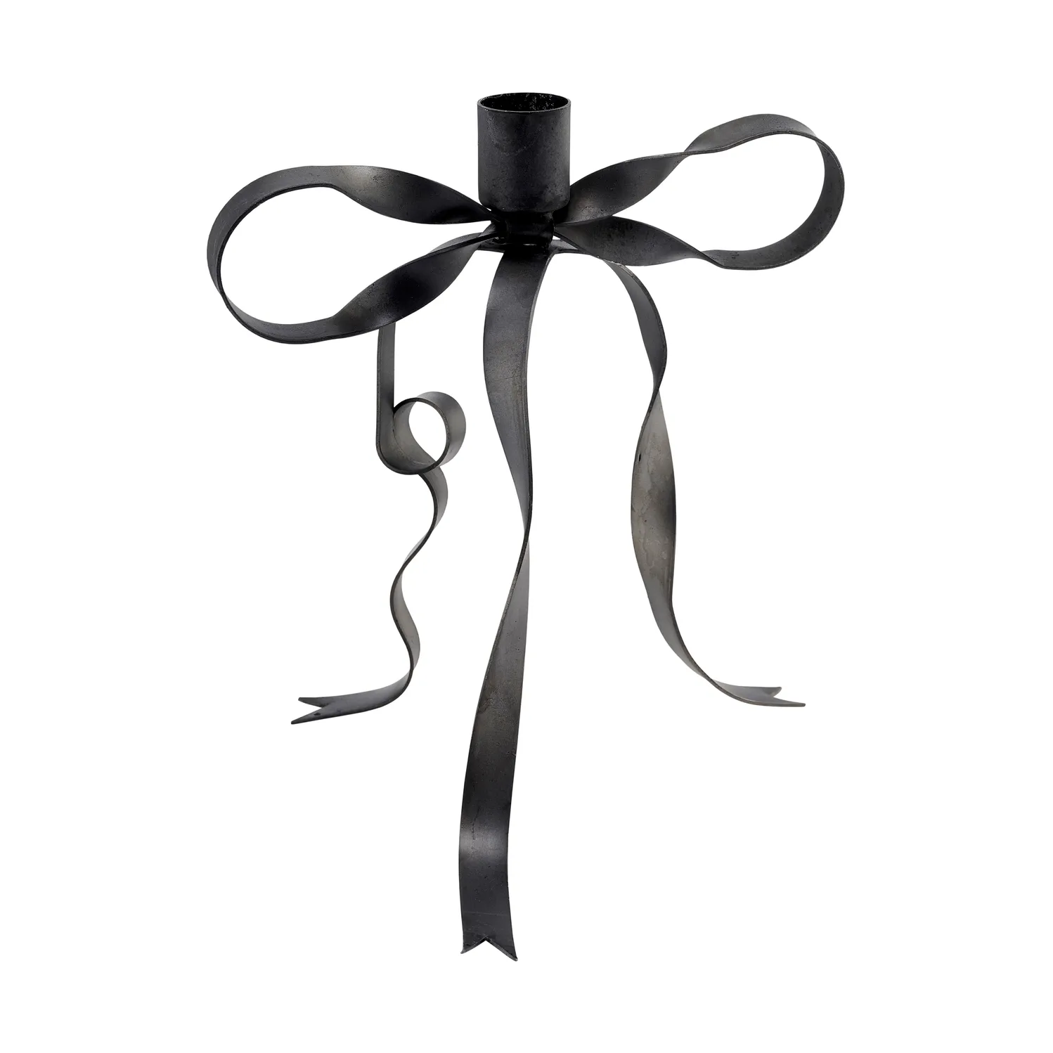 Bovinne candleholder, Grey, 17x17x18 cm Lene Bjerre