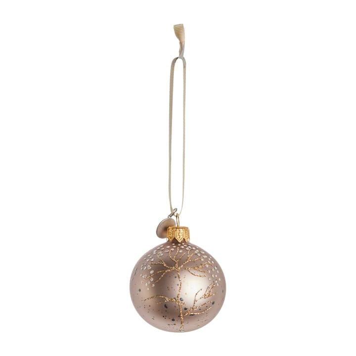 Cadelia bauble branch Ø6 cm, powder-light gold Lene Bjerre