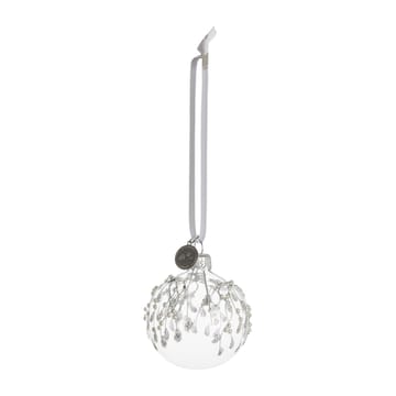 Cadelia bauble mistletoe Ø6 cm - clear-silver - Lene Bjerre