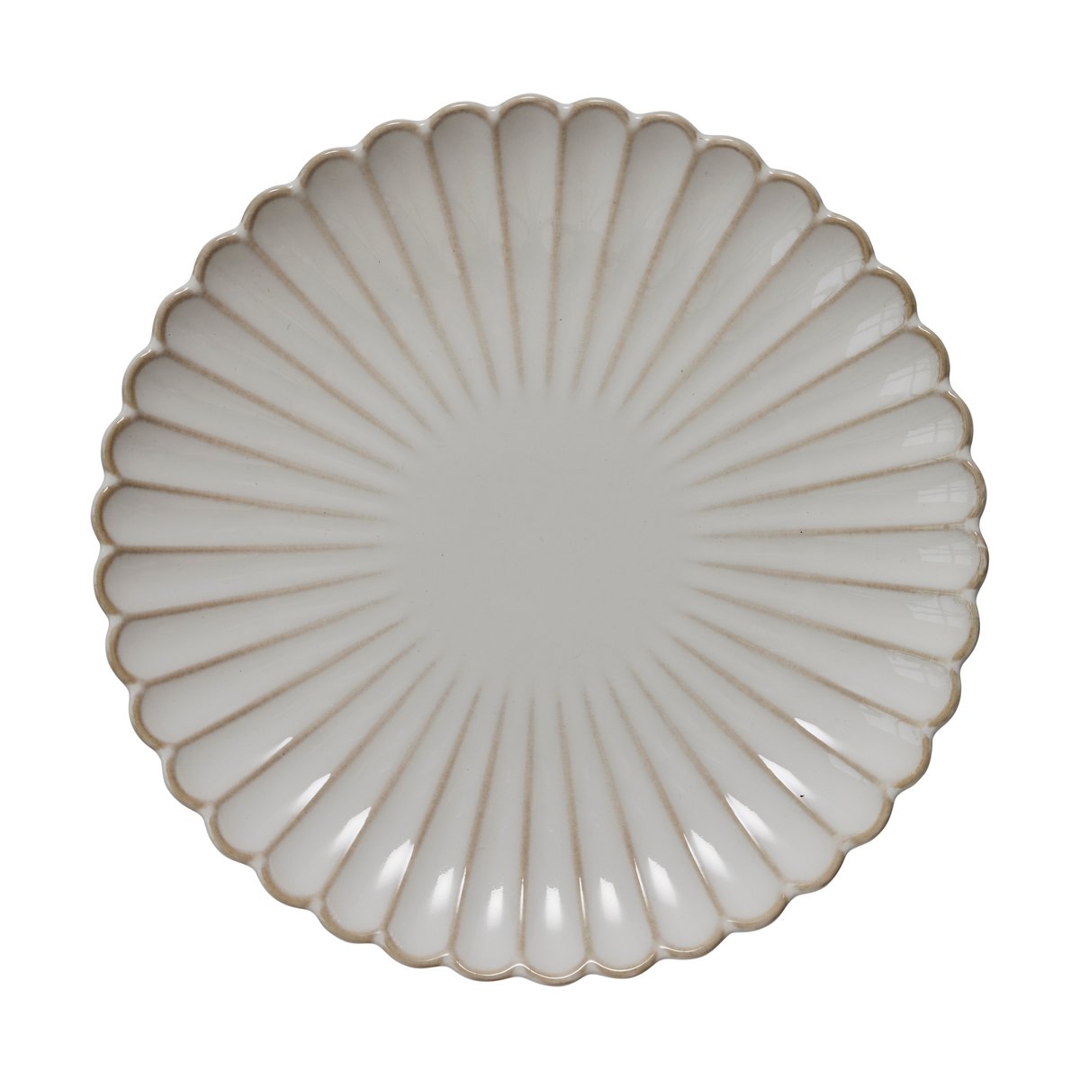 Lene Bjerre Camille plate o20.5 cm Off white | Scandinavian Design | Dinner plates | White