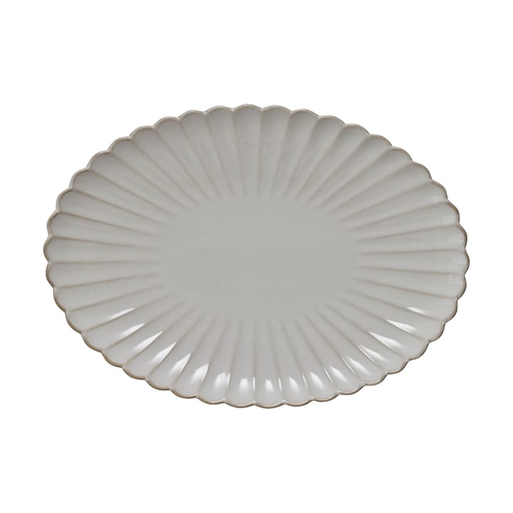 Camille serving bowl 36x25.5 cm - Off white - Lene Bjerre