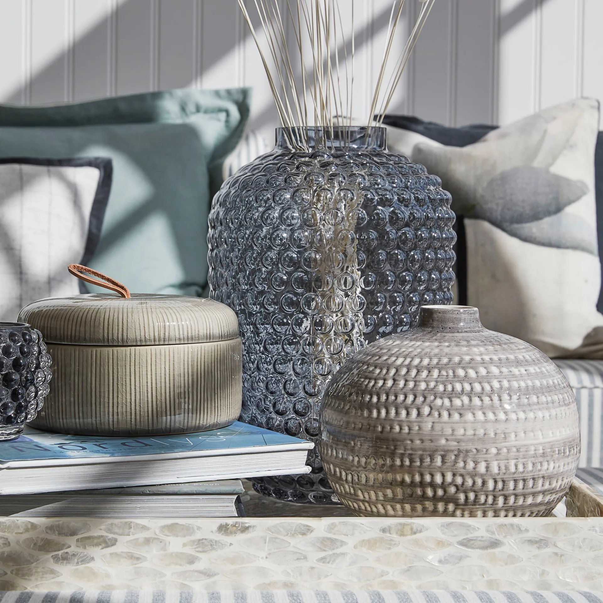 Cassandra vase 15.5 cm, Dark grey Lene Bjerre