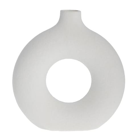 Catia vase 23.5 cm - White - Lene Bjerre