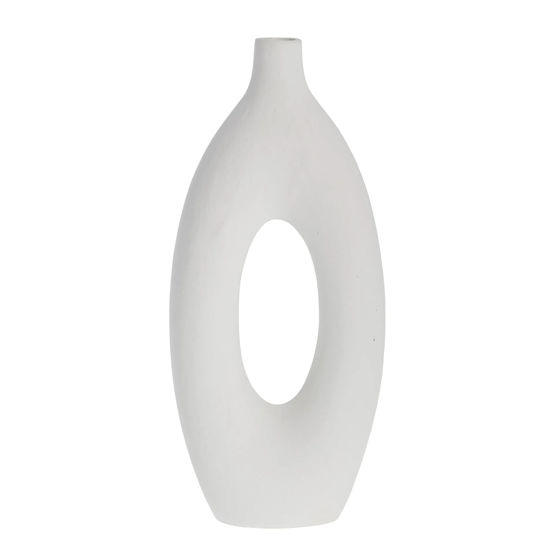 Catia vase 33 cm, White Lene Bjerre