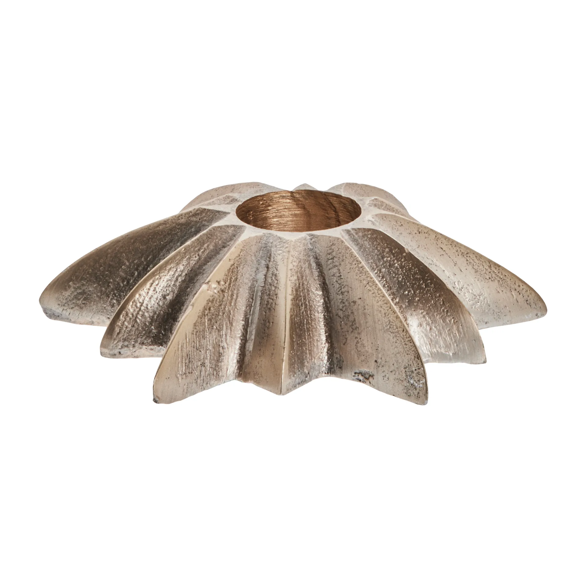 Caville candle sticks star 9.5 cm, light gold Lene Bjerre