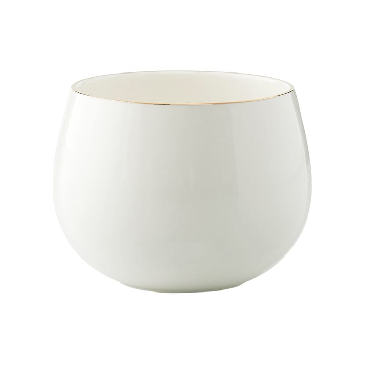 Clara bowl Ø9.5 cm - White-light gold - Lene Bjerre