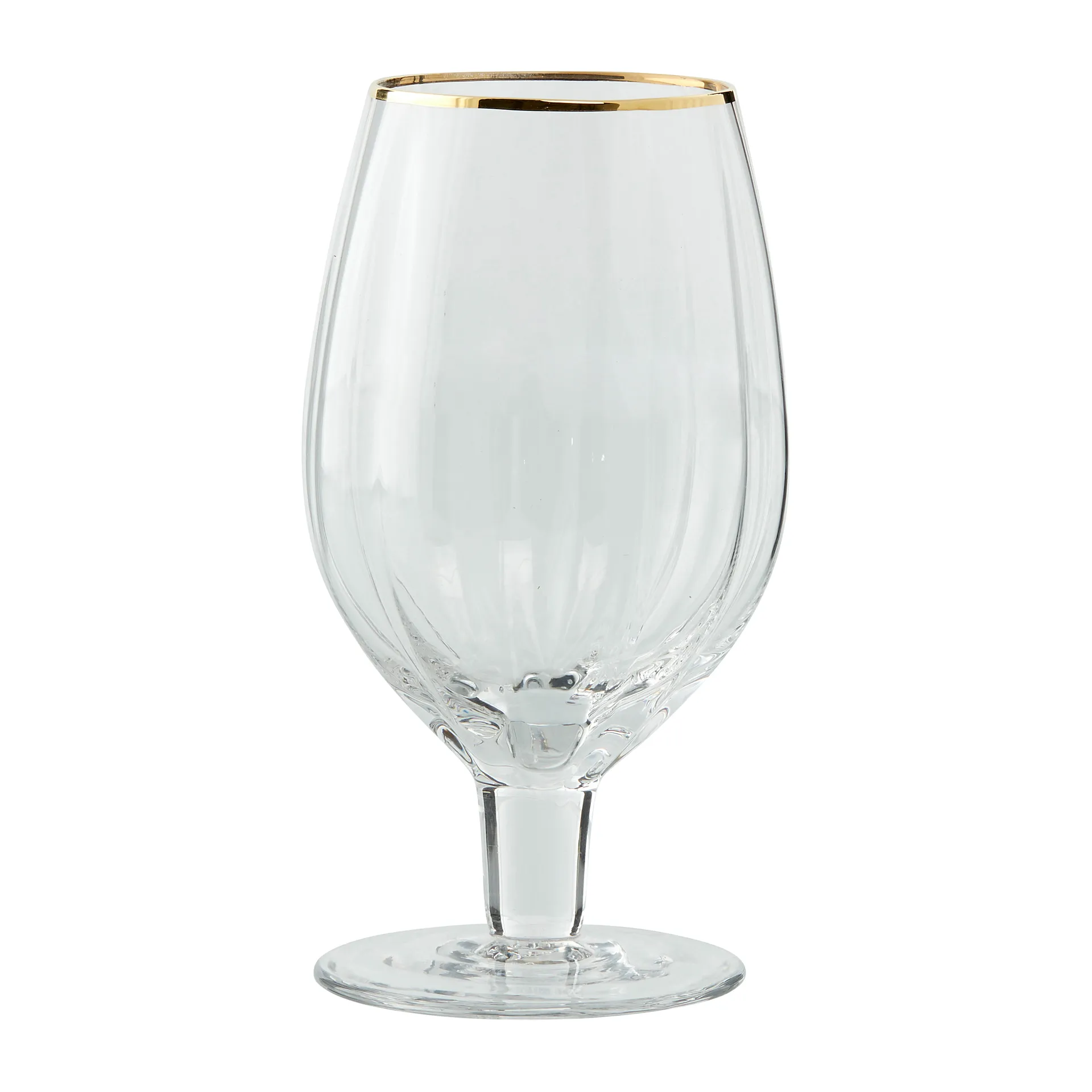Claudine beer glass 58 cl, Clear-light gold Lene Bjerre