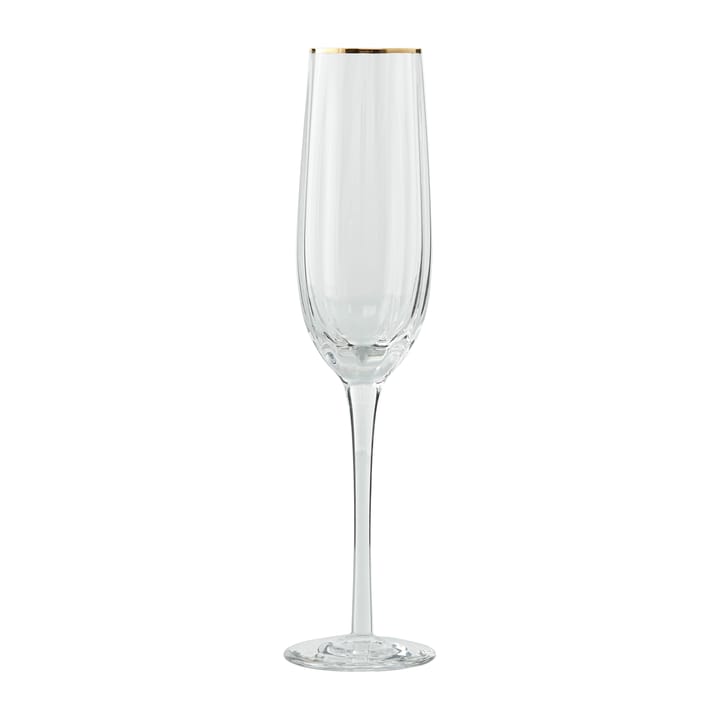 Claudine champagne glass 23.5 cl - Clear-light gold - Lene Bjerre