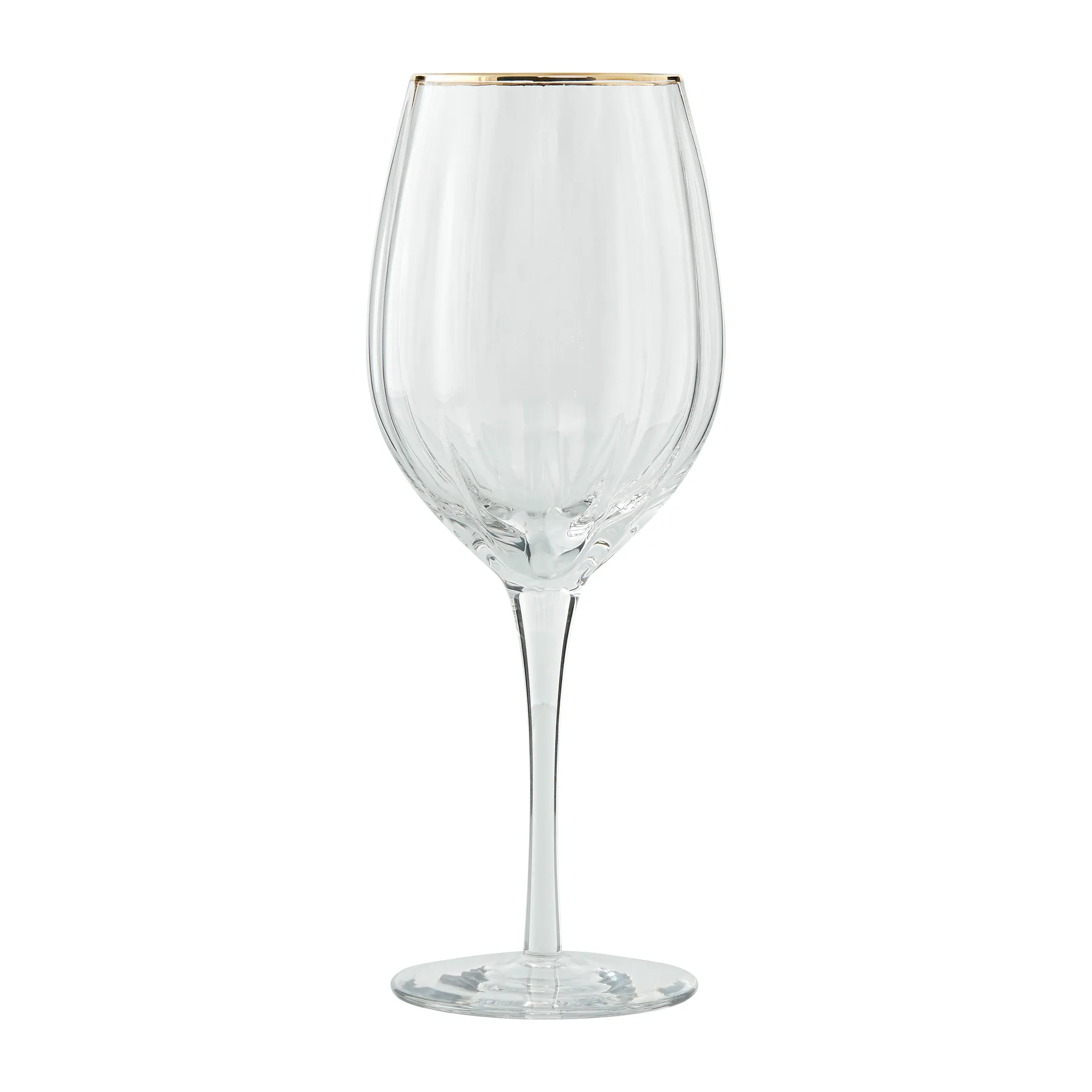 Claudine red wine glass 58 cl, Clear-light gold Lene Bjerre