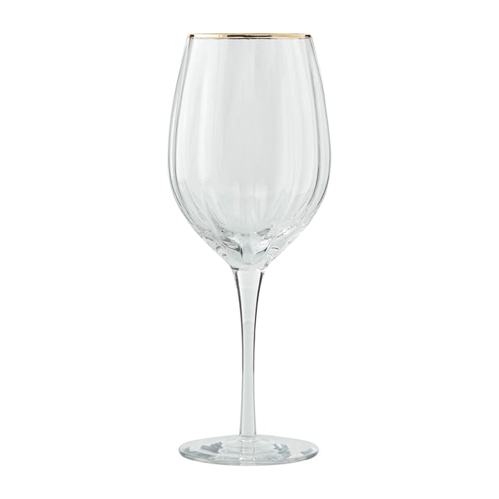 Claudine red wine glass 58 cl, Clear-light gold Lene Bjerre