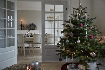 Conia Christmas tree rug  Ø110 cm - Pomegranate-Gold - Lene Bjerre