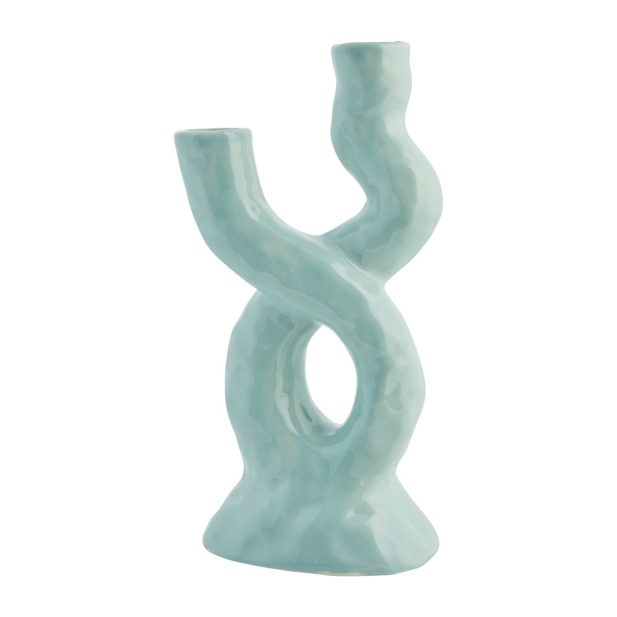 Lene Bjerre Corille vase 25 cm Mint | Scandinavian Design | Vases | Blue