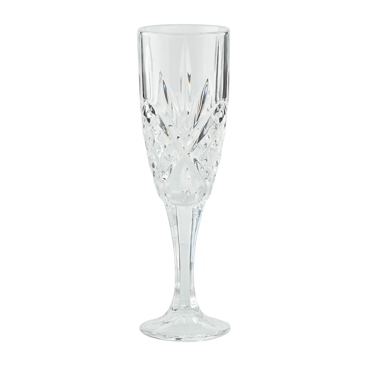 Lene Bjerre Cristel champagne glass 21 cl Clear | Scandinavian Design | Champagne glasses | Transparent