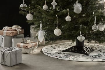 Cristivia Chrsitmas tree rug Ø110 cm - white-multi - Lene Bjerre