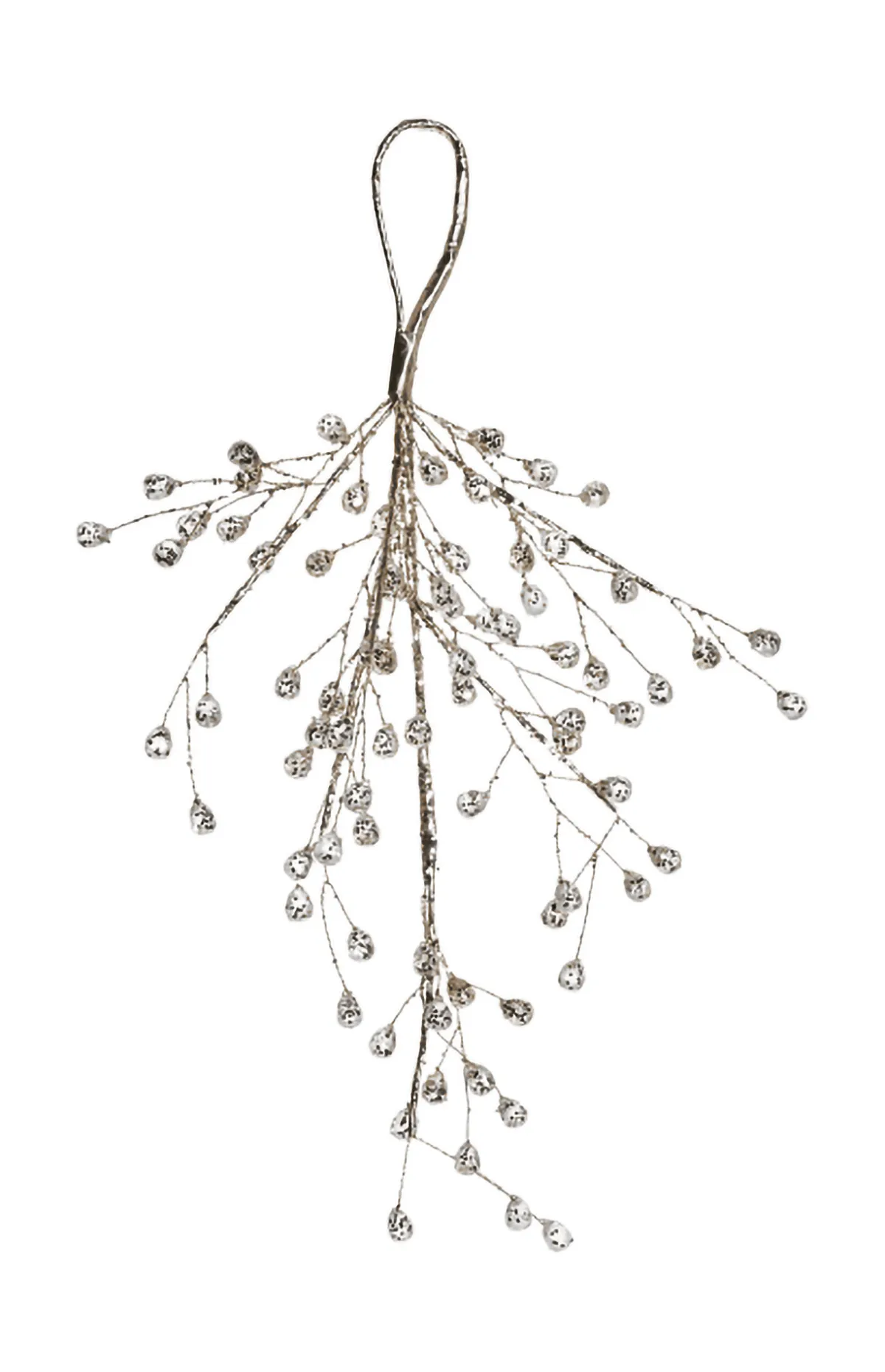 Crysilia mistletoe 32 cm, Light gold Lene Bjerre