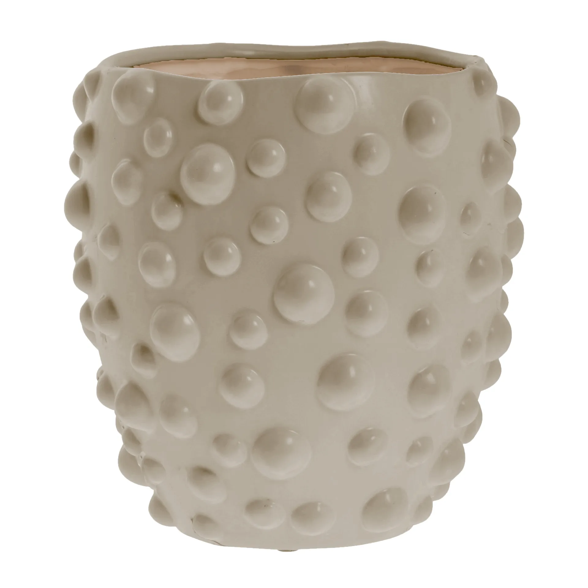 Doelle flower pot Ø19.5 cm, Linen Lene Bjerre