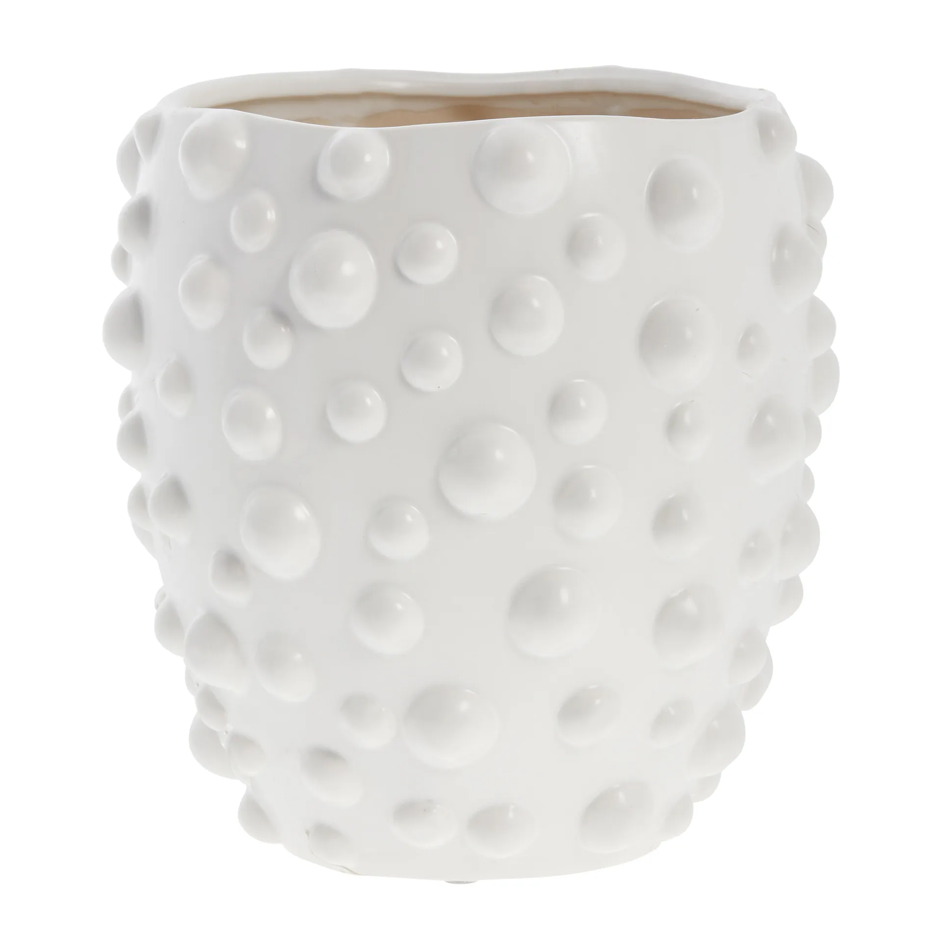 Doelle flower pot Ø19.5 cm, White Lene Bjerre