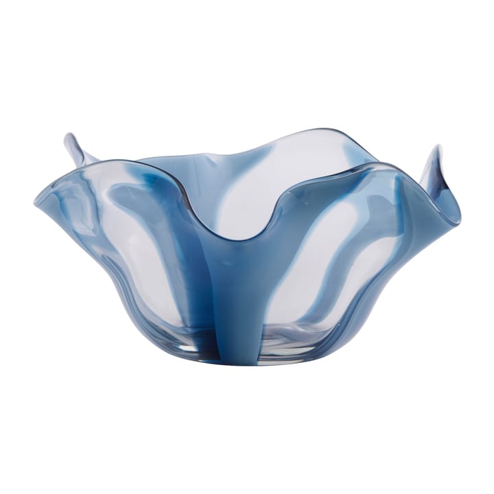 Domia decorative bowl Ø30 cm - Blue-clear - Lene Bjerre