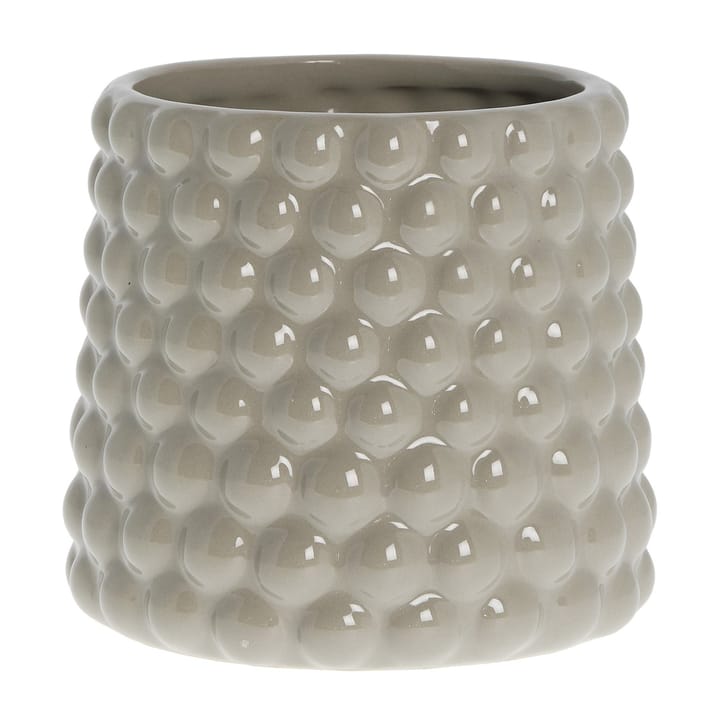 Dotsie flower pot Ø14 cm - Grey - Lene Bjerre