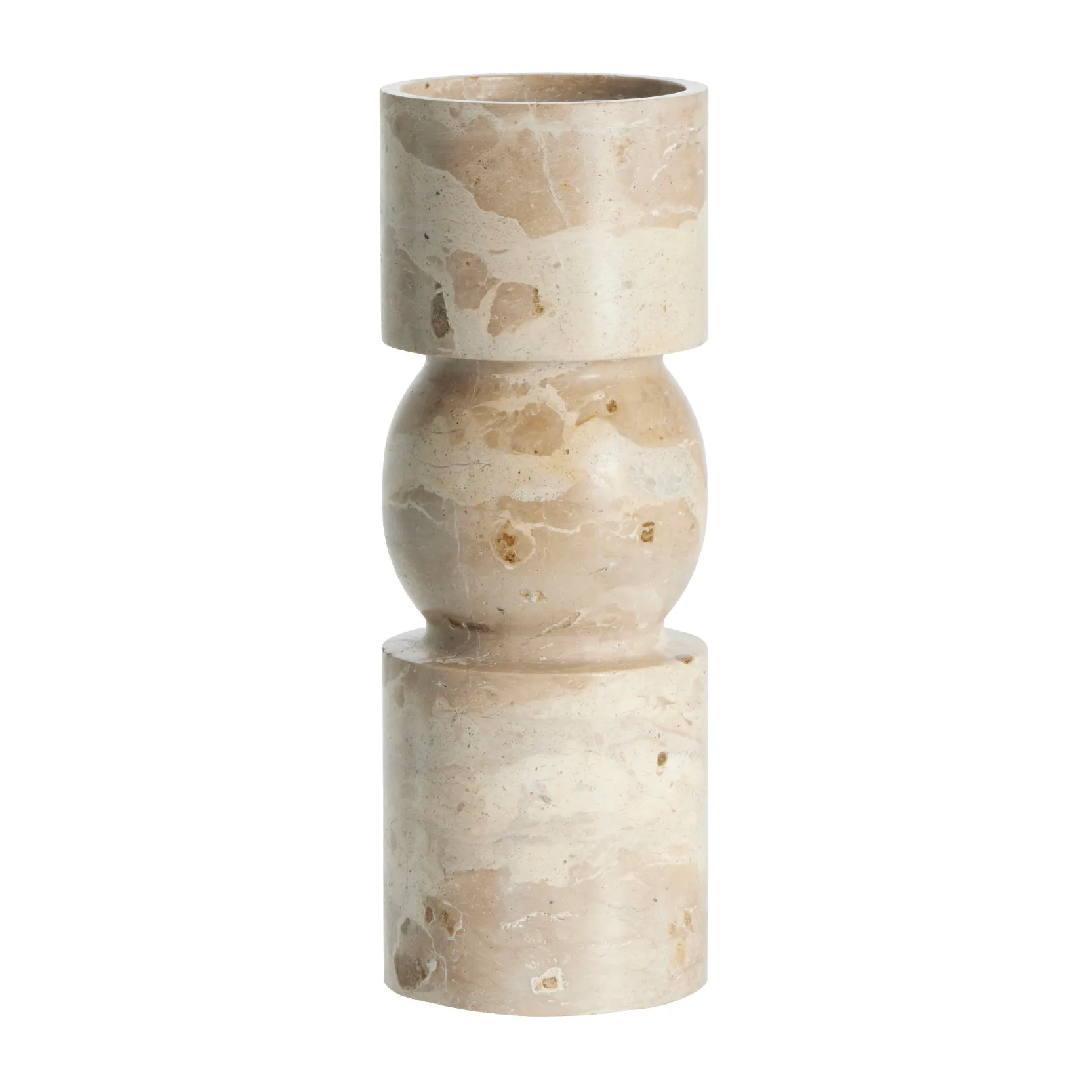 Ellia candle holder 23 cm, Linen Lene Bjerre