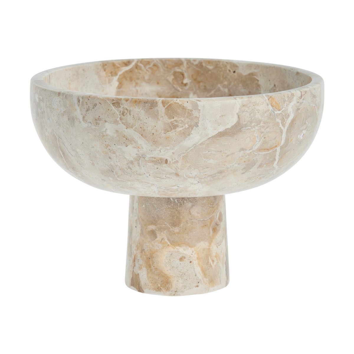 Lene Bjerre Ellia decorative bowl Ø25 cm Linen | Scandinavian Design | Decorative bowls | Beige