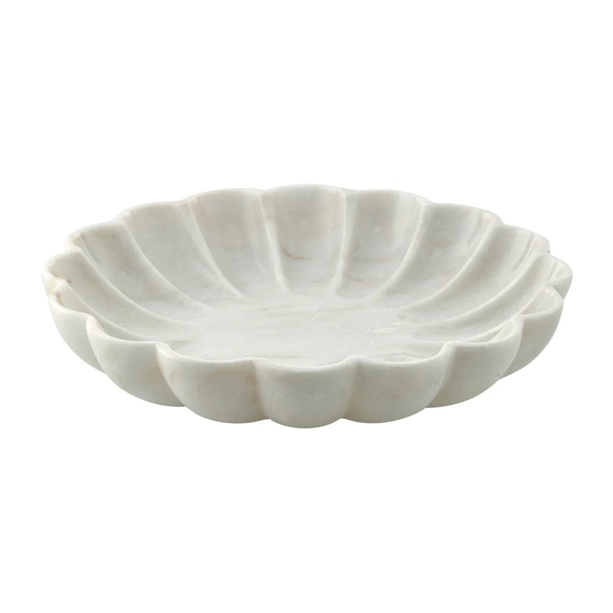 Lene Bjerre Ellia serving bowl o30 cm White | Scandinavian Design | Serving bowls | White