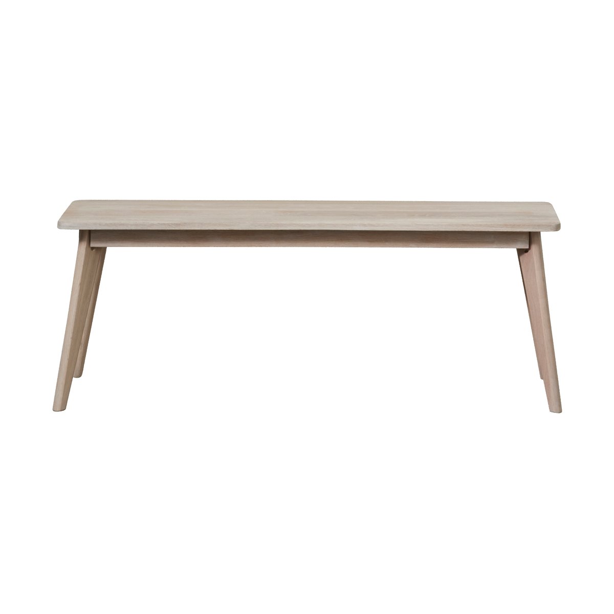 Lene Bjerre Ellie bench 120x30x45 cm White wash | Scandinavian Design | Benches | Beige