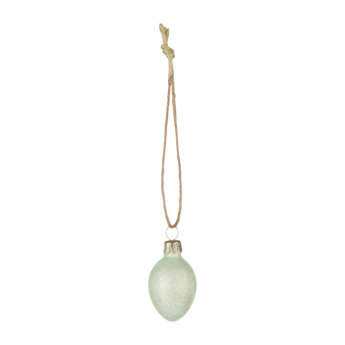 Lene Bjerre Esmelle hanging easter decoration 4.9 cm Frosty green