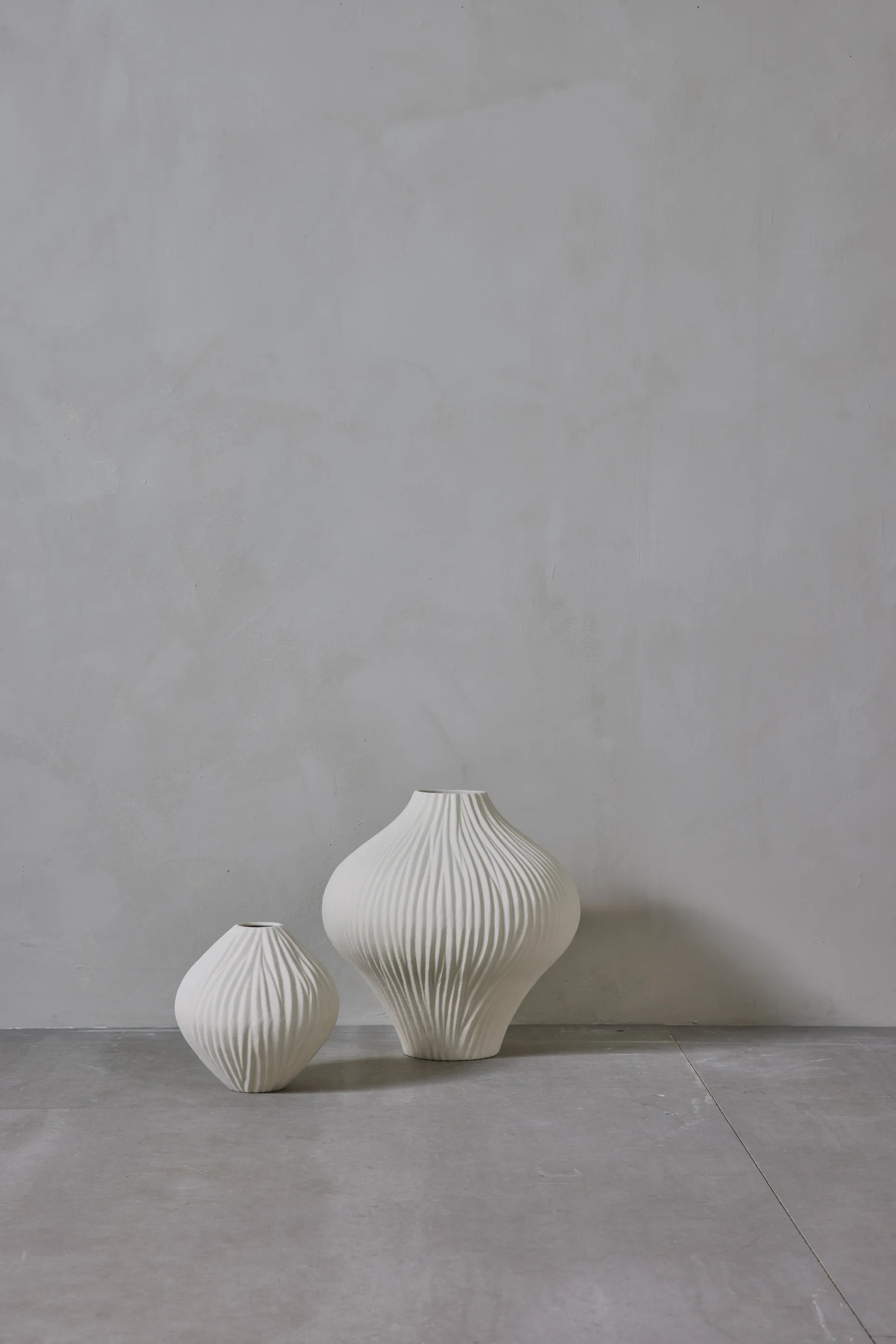 Esmia decorative vase 34.5 cm, Off white Lene Bjerre
